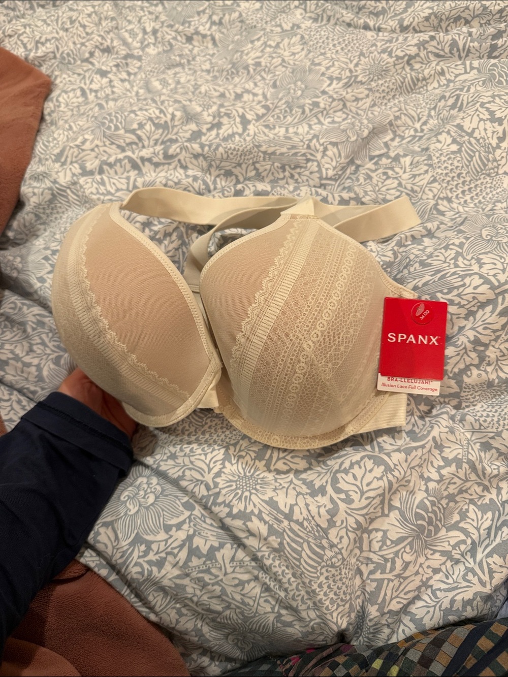Spanx  / lace NWT Bra - Lellujah Full Coverage bra 34 DD